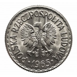 Polska, PRL 1944-1989, 1 złoty 1965