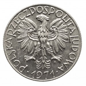 Polska, PRL 1944-1989, 5 złotych 1971 Rybak