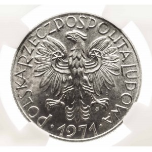 Polska, PRL 1944-1949, 5 złotych 1971 Rybak