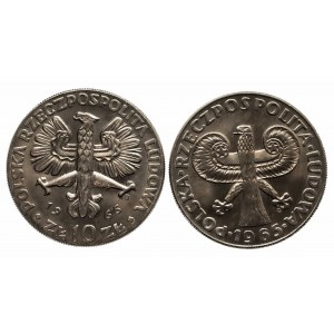 Polska, PRL 1944-1989, zestaw monet dzisięciozłotowych - PEWEX