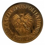 Polska, PRL 1944-1989, zestaw monet obiegowych - głównie stempel lustrzany