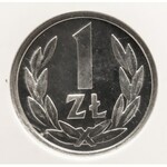 Polska, PRL 1944-1989, zestaw monet obiegowych - głównie stempel lustrzany