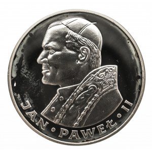 Polska, PRL 1944-1989, 100 złotych 1982, Jan Paweł II, Valcambi, stempel zwykły