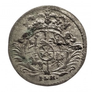 Polska, August II Mocny 1697–1733, halerz (fenig) 1698 ILH, Drezno