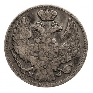 Polska, Zabór rosyjski, Mikołaj I 1826-1855, 1 złoty / 15 kopiejek 1837 MW, Warszawa