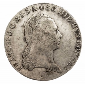Austria, Niderlandy, Franciszek II, talar 1795 C, Praga (1)