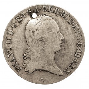 Austria, Niderlandy, Franciszek II, 1/2 talara 1795 C, Praga (2)