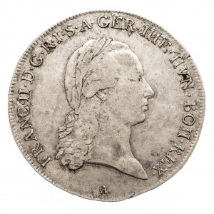 Austria, Niderlandy, Franciszek II, 1/2 talara 1795 A, Wiedeń