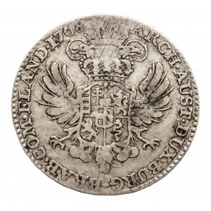 Austria, Niderlandy, Maria Teresa, 1/2 talara 1768, Bruksela