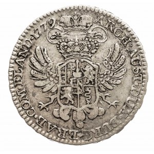 Austria, Niderlandy, Maria Teresa, 1/2 talara 1779, Bruksela (2)