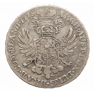 Austria, Niderlandy, Maria Teresa, 1/2 talara 1775, Bruksela (2)