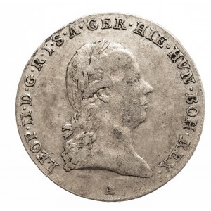 Austria, Niderlandy, Leopold II, 1/4 talara 1792 A, Wiedeń