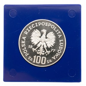 Polska, PRL 1944-1989, 100 złotych 1977, ŻUBR