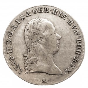 Austria, Niderlandy, Leopold II 1790 - 1792, 1/4 talara 1791 A, Wiedeń.
