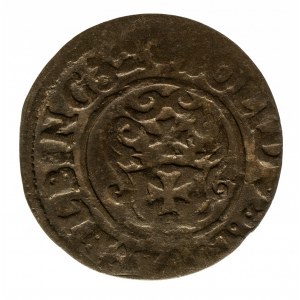 Polska, Gustaw II Adolf 1617–1632, okupacja szwedzka, miasto Elbląg, szeląg 1632, Elbląg