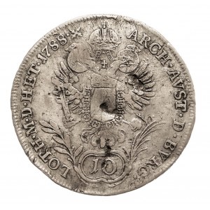 Austria, Józef II 1765 - 1790, 10 krajcarów 1788 A, Wiedeń.