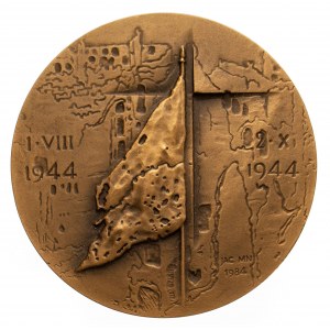 Medal 40 Rocznica Powstania Warszawskiego 1984