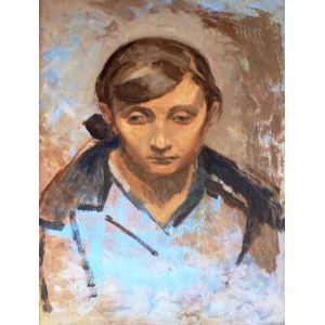 Stanisław Czajkowski (1878-1954), Portret młodej kobiety - Ireny Nasalikównej