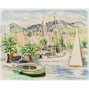 Mojżesz Kisling (1891 - 1953), Port (Ilustracja do: Jean Giono, Provence, Paris), 1954