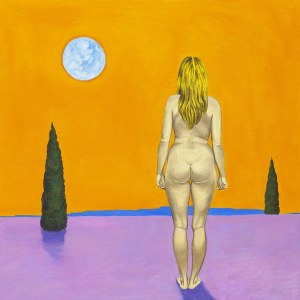 Kamil Klamczynski, She and the Moon, 2019