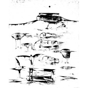 Zdzislaw Beksinski, Unique Heliotype / 10 of 10 Pieces.