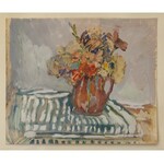 Leon MICHALSKI (1911-1989), Kwiaty w glinianym dzbanie