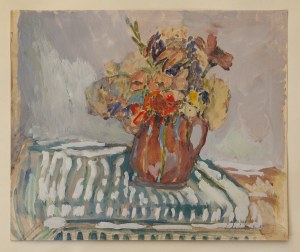 Leon MICHALSKI (1911-1989), Kwiaty w glinianym dzbanie