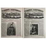 TYGODNIK ILLUSTROWANY 1860 DRUGI TOM RARA !