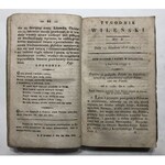 TYGODNIK WILEŃSKI TOM I 1816 RARA !