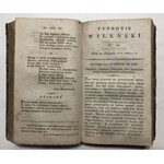 TYGODNIK WILEŃSKI TOM II 1816 RARA !