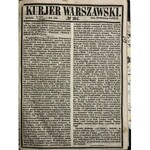 KURIER WARSZAWSKI Rok 1855