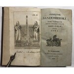 PAMIĘTNIK SANDOMIERSKI 1829 OPIS KIELC HERBARZ JABŁOŃSKIEGO