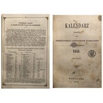 TRZY KALENDARZE ASTRONOMICZNE WARSZAWSKIE 1857-1859