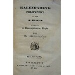 KALENDARZYK POLITYCZNY NA ROK 1843
