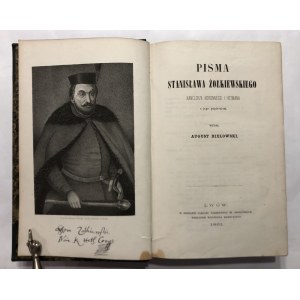 ŻÓŁKIEWSKI PISMA LWÓW 1861 r. – OPRAWA JAHODY