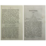ŻÓŁKIEWSKI PISMA LWÓW 1861 r. – OPRAWA JAHODY
