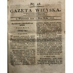 GAZETA WIEYSKA 1818 r.