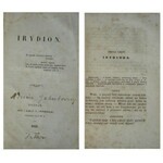 KRASIŃSKI - IRYDION 1851 r.