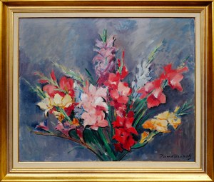 Czesław Zawadziński (1878-1936), Bukiet kwiatów