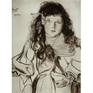 Stanisław Wyspiański (1869-1907), Portret dziewczynki
