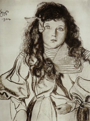Stanisław Wyspiański (1869-1907), Portret dziewczynki