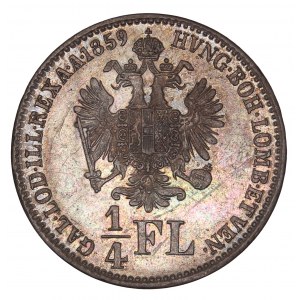 House of Habsburg - Franz Joseph (1848-1916) ¼ Gulden / Florin