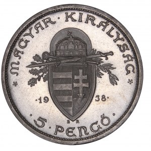 Hungarian Kingdom – St. Stephan 5 Pengo