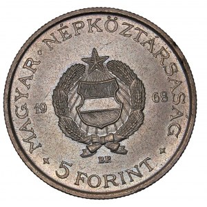 Forint coinage (1946-) - Kossuth Lajos 1968 5 Forint