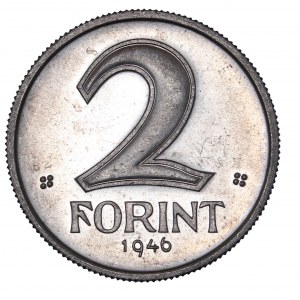 Forint coinage (1946-) - 1946 2 Forint