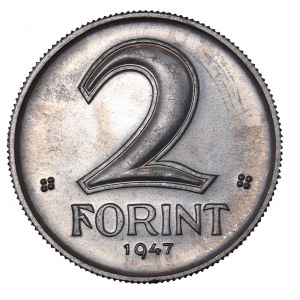 Forint coinage (1946-) - 1947 2 Forint