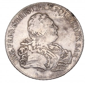 Saxony / Sachsen - Friedrich Christian 1763 Thaler / Taler