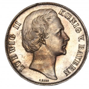 Bavaria Ludwig II (1864-1886) Vereinsthaler 1871