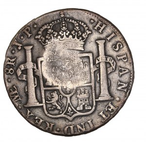 PERU - 8 Reales, 1815-LM JP