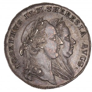 House of Habsbug - Joseph II and Maria Theresa, Token / Jeton 1773